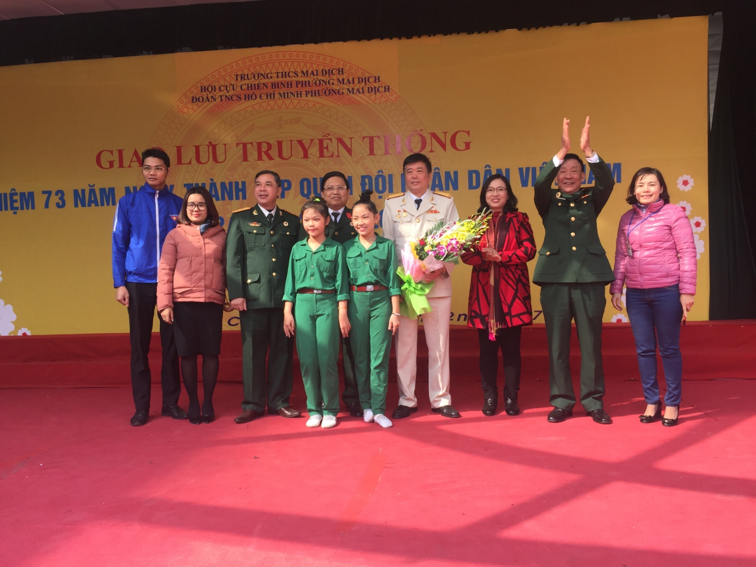 Giao lưu truyền thống - Kỉ niệm 73 năm Ngày thành lập Quân đội nhân dân Việt Nam